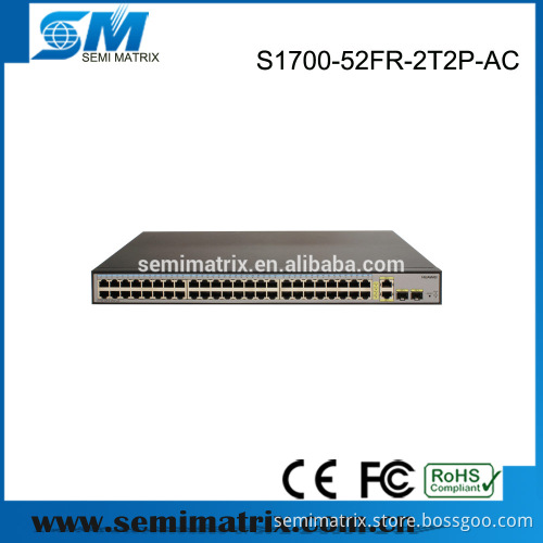 S1700 Series Enterprise Etherent Switches S1700-52FR-2T2P-AC